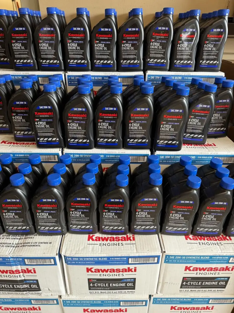 Two-cycle and four-cycle oil and landscaping supplies in stock